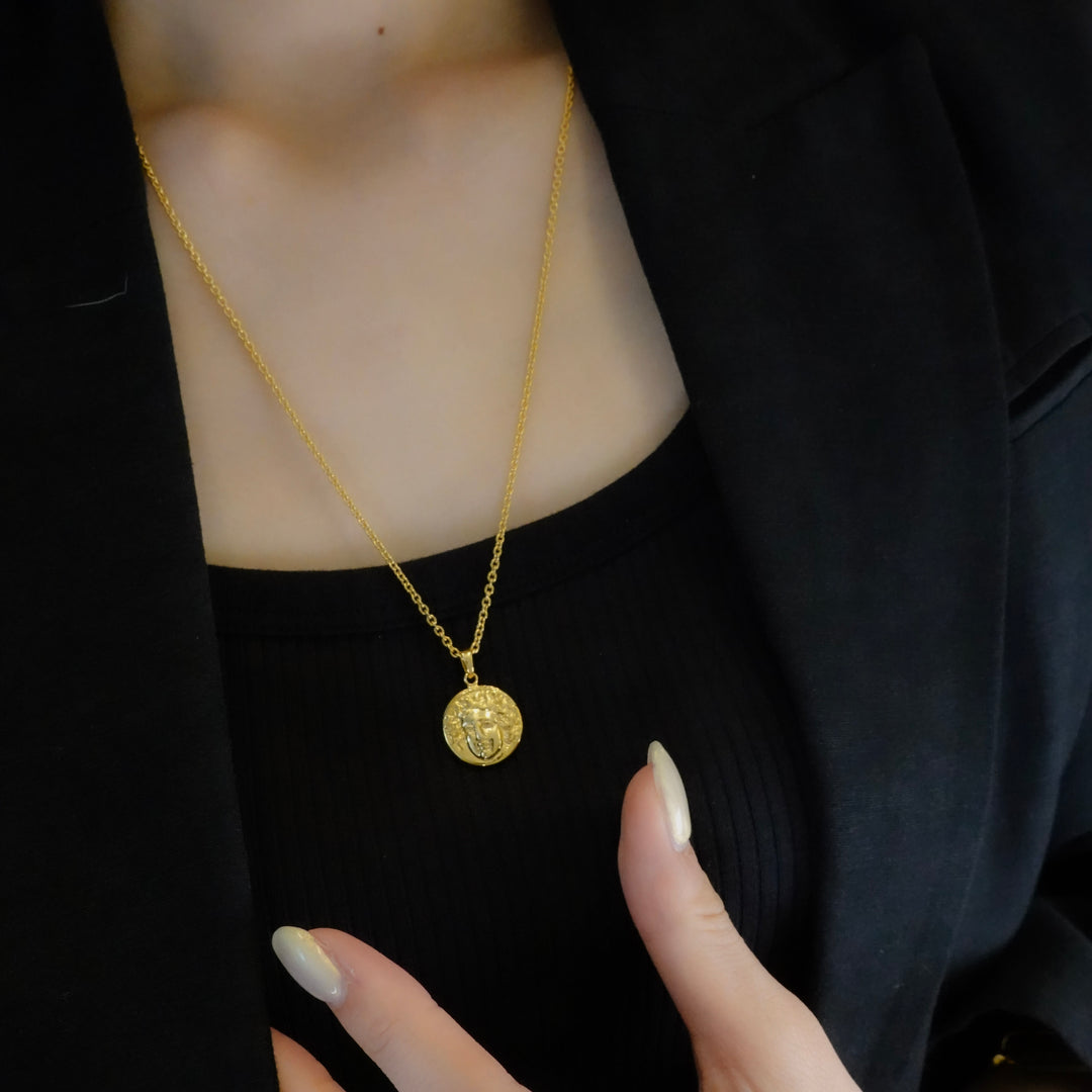 Gold Coin Necklace