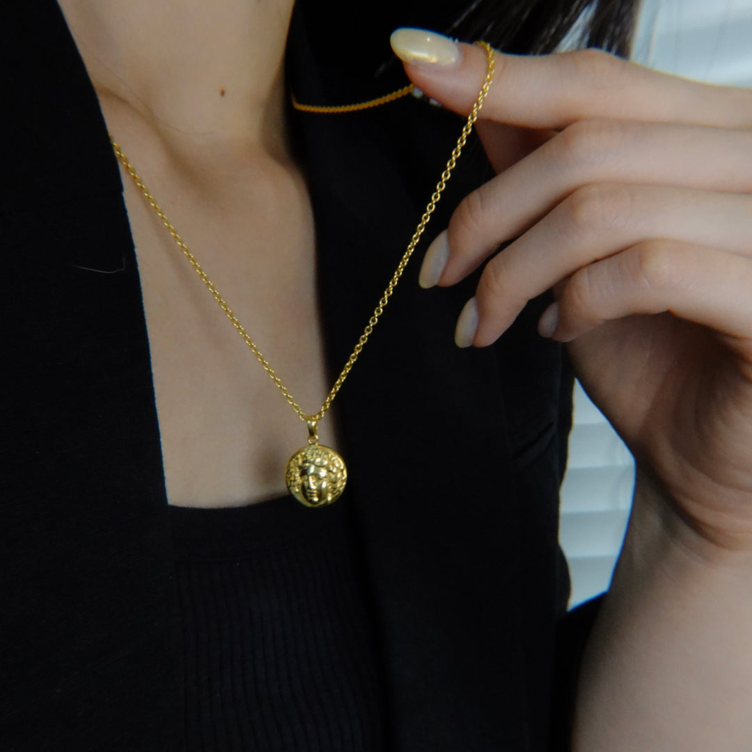 Gold Coin Necklace