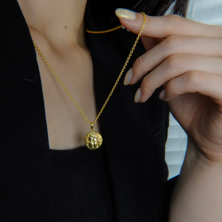 Gold Coin Necklace