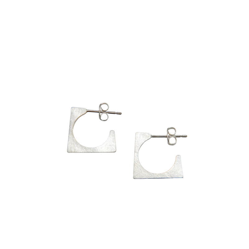 POLYGON Pierced earring