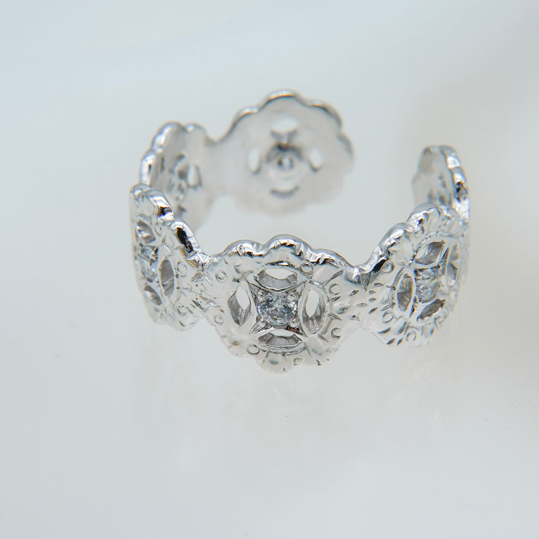 フィレンツェ彫りフラワーリング(RGP)