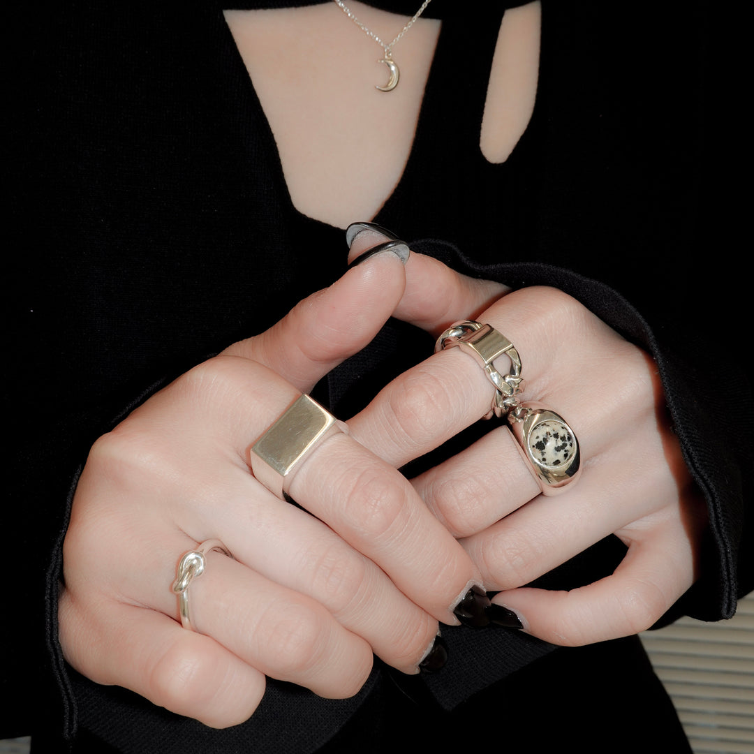 "Proto" signet ring (SILVER)