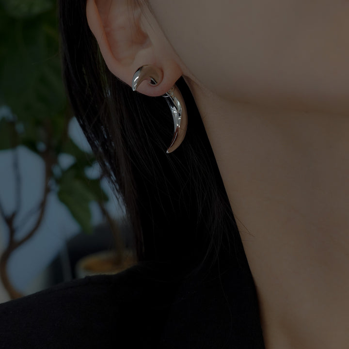 Spike earring - Silver