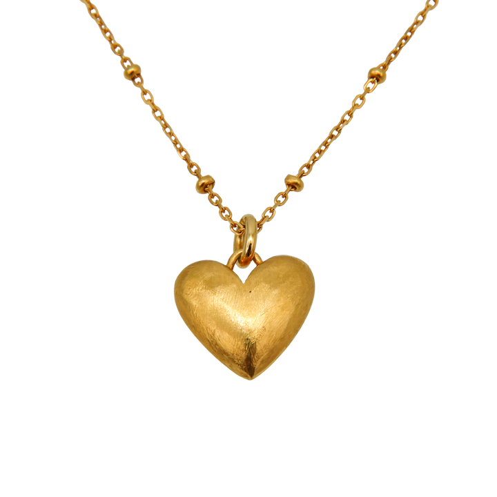 Gold necklace GMP6 ハートネックレス