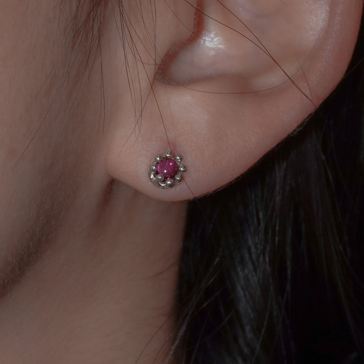 8 PLANETS Pierced Earring (PINK)
