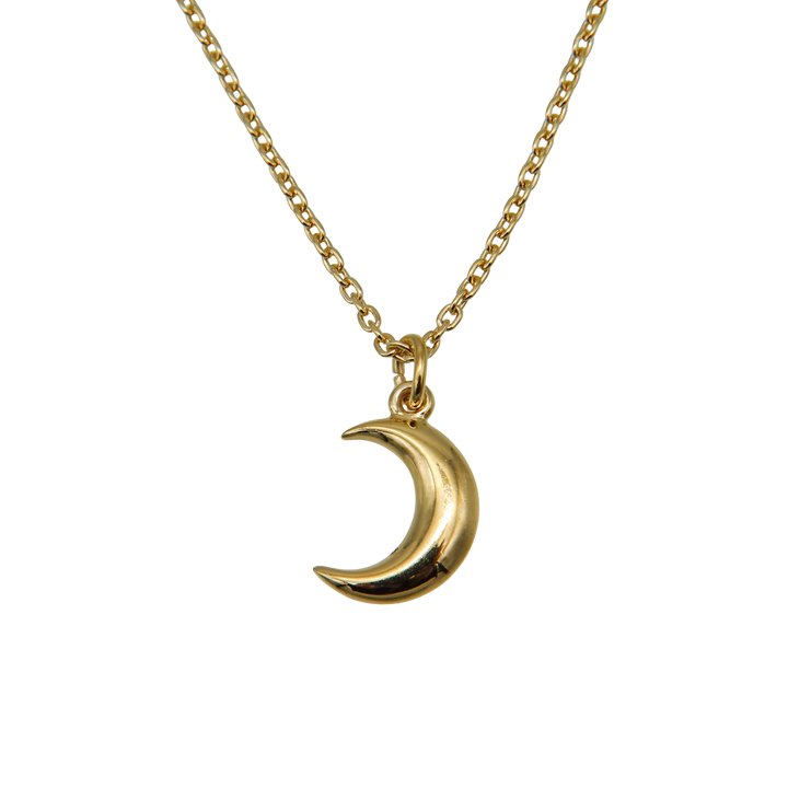 "Moon" charm necklace (GOLD)