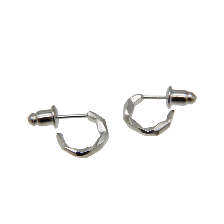 NEUTRAL RING pierced earrings S