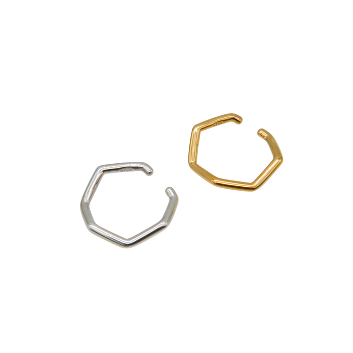 Heptagon Ear Cuff