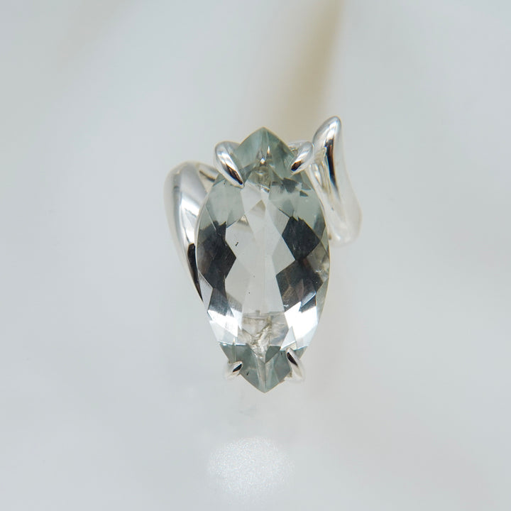 FIRE Flame / Jewel Ring (Green Amethyst)