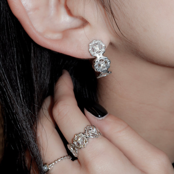 フィレンツェ彫りフラワーリング(RGP)