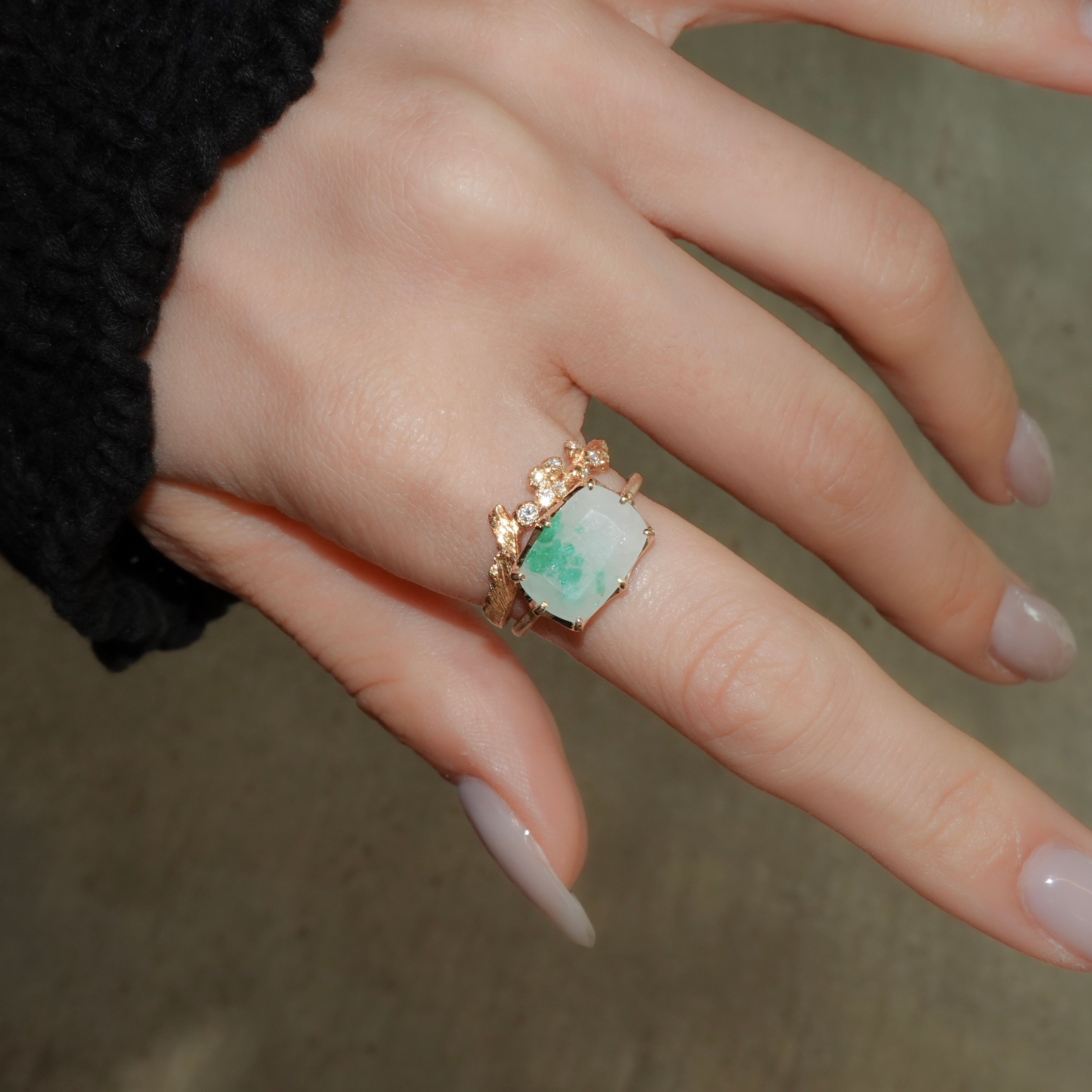 【Ruby】＊OUTLET＊No.1 宝石質エメラルドクォーツトップ 1765_エメラルドインクォーツ – unigem