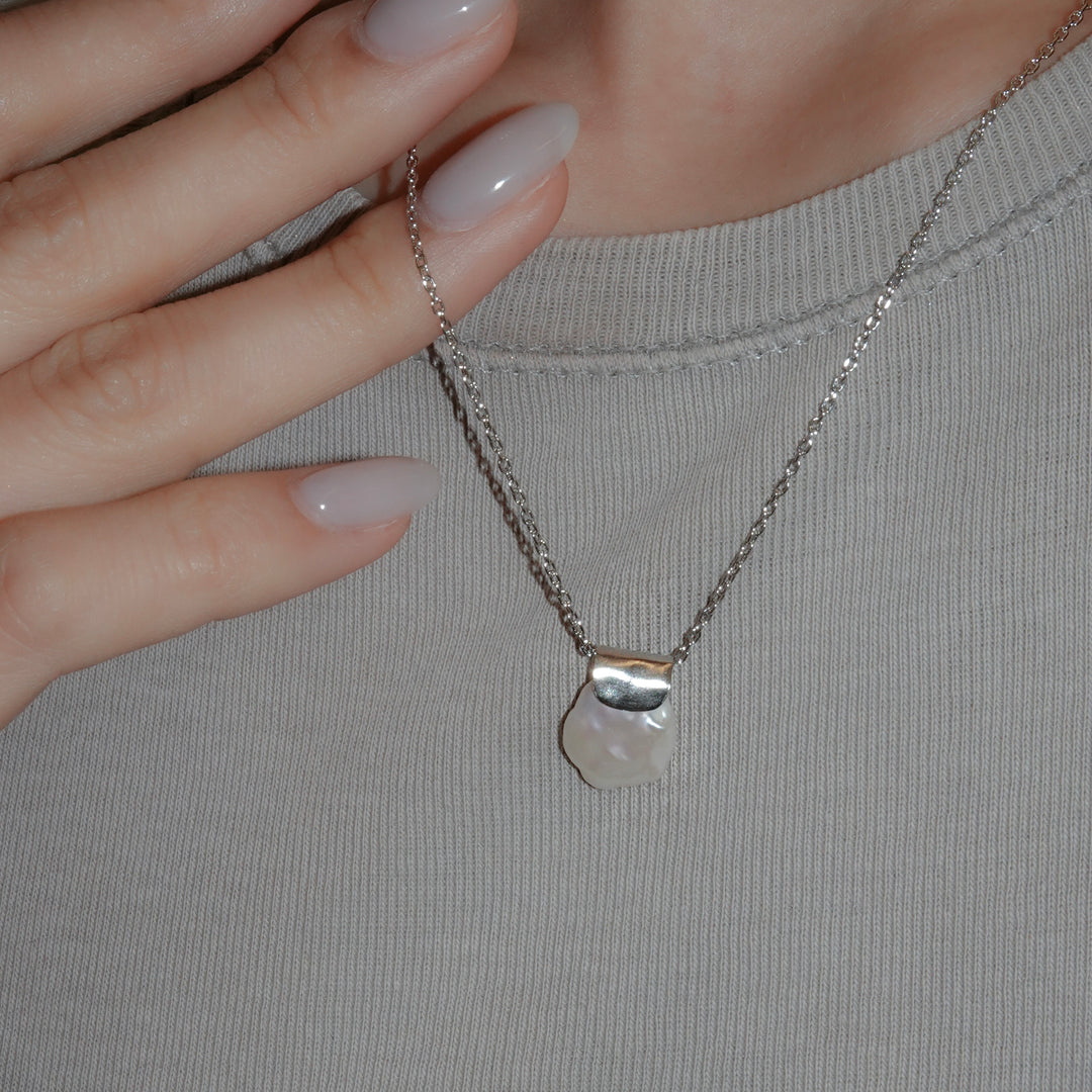 HASAMU necklace pearl