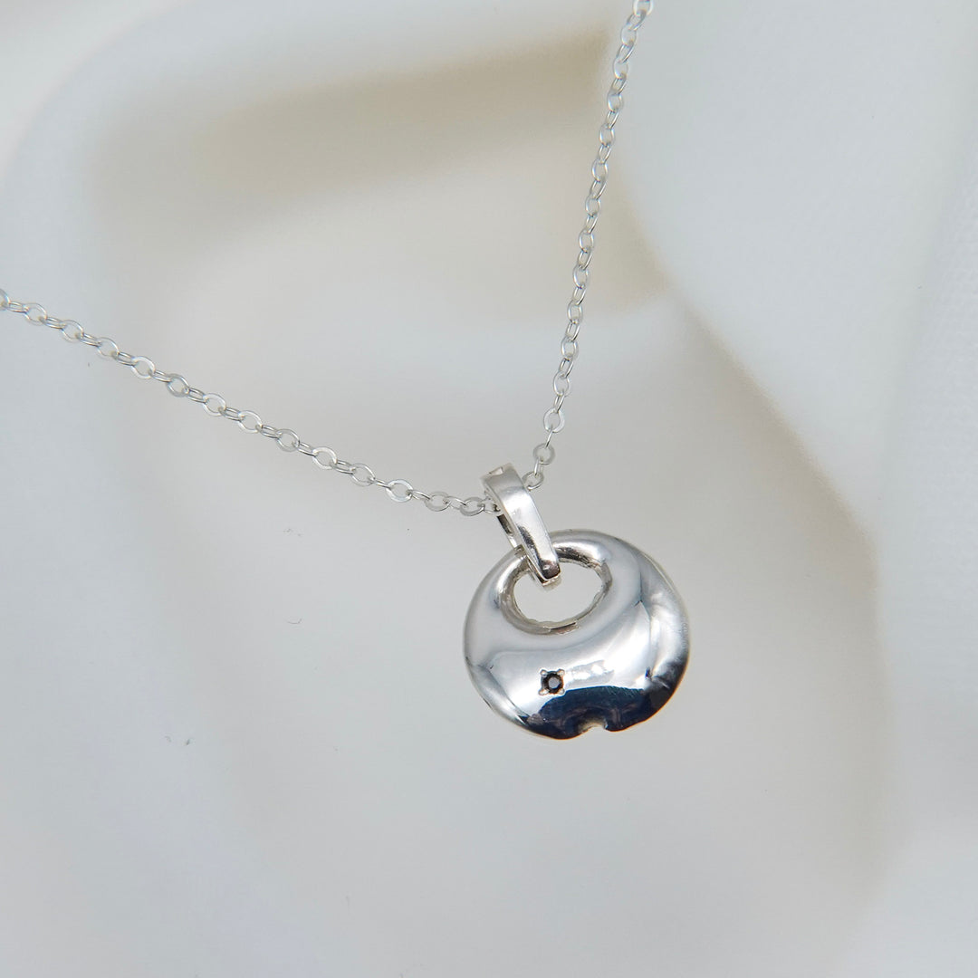 Charm Necklace-Full Moon