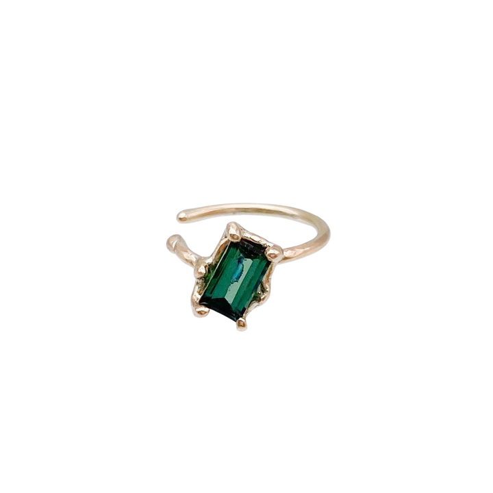 tourmaline earcuff