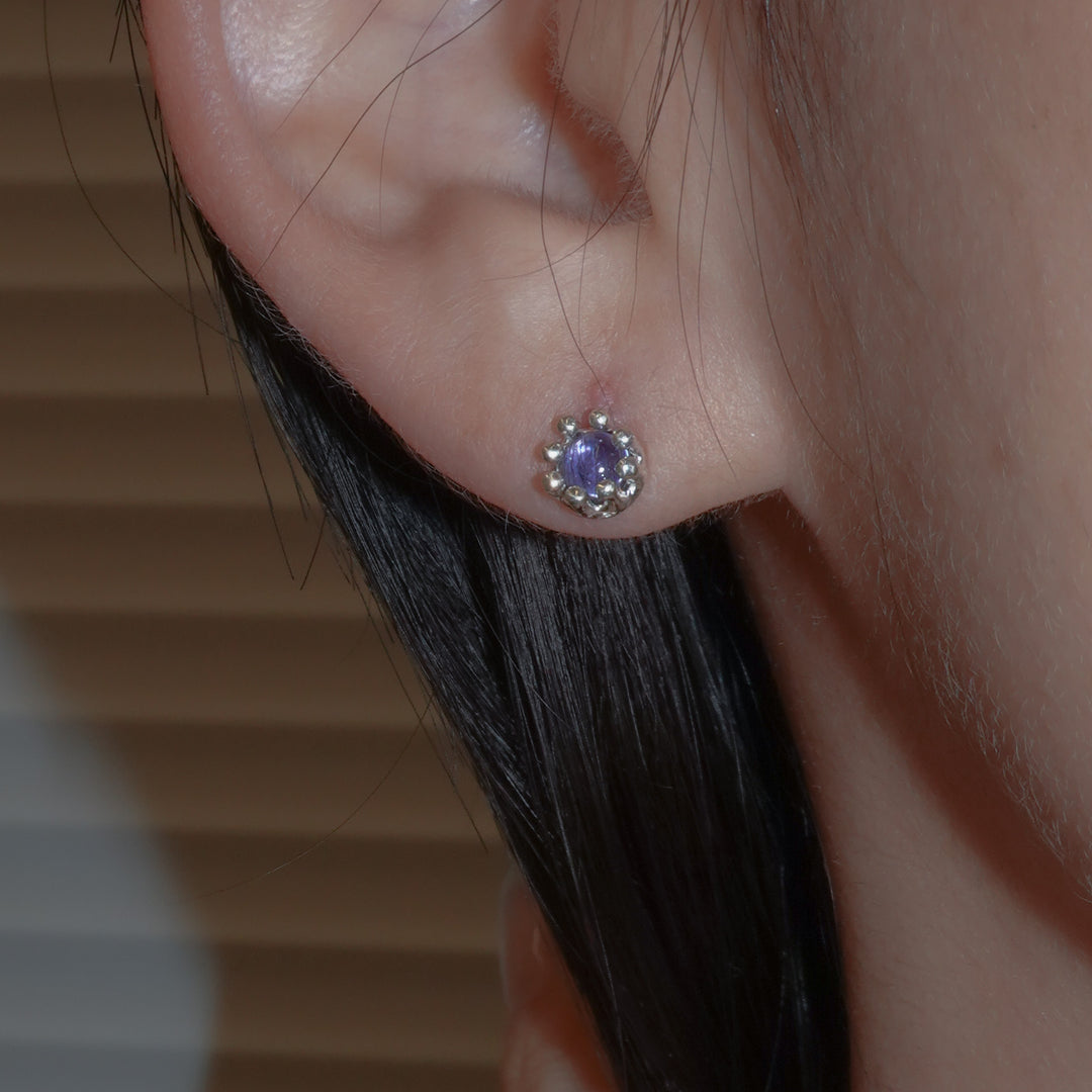 8 PLANETS Pierced Earring (BLUE)