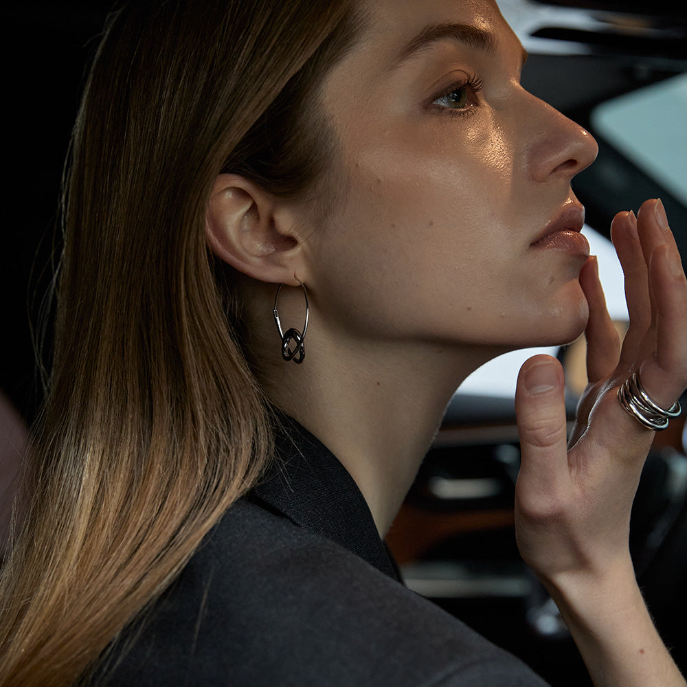 【期間限定 & 受注生産】CONNECT LINE EARRING