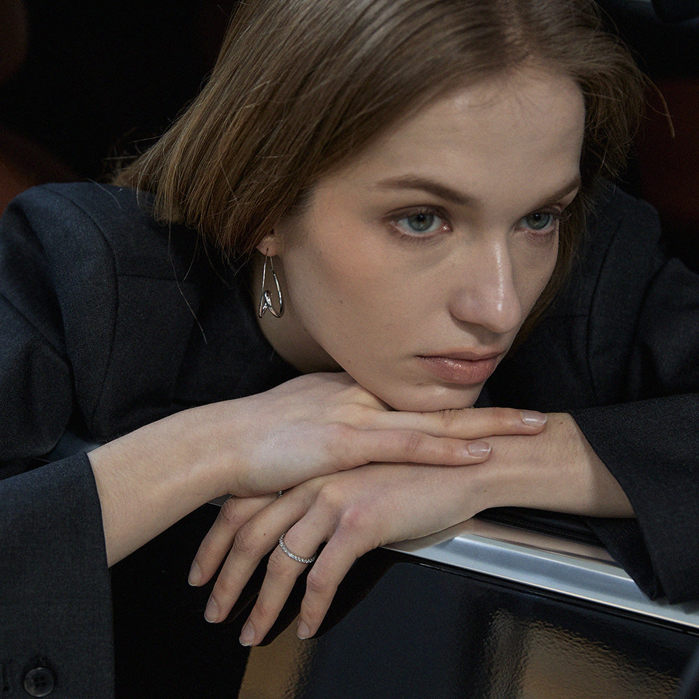 【期間限定 & 受注生産】CONNECT LINE EARRING