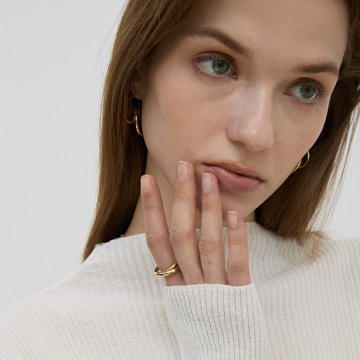 【期間限定 & 受注生産】CONNECT LINE EARRING