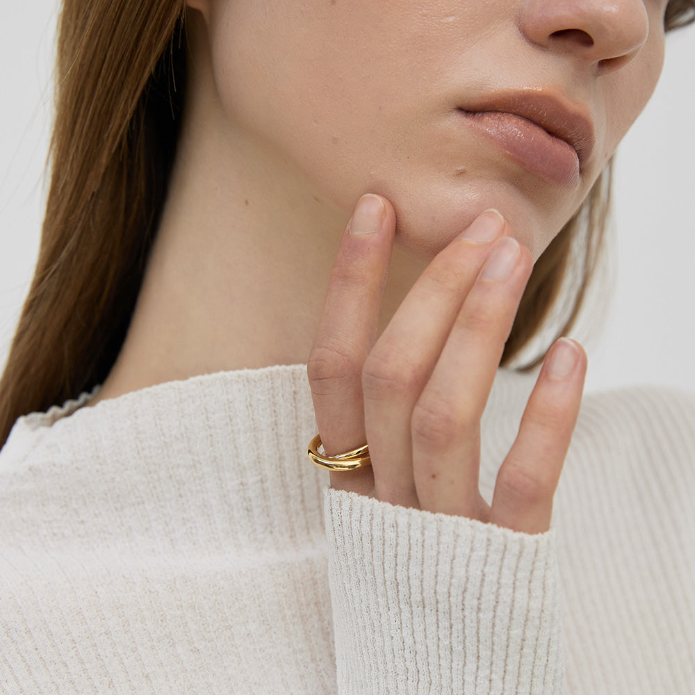 【期間限定 & 受注生産】CONNCET LINE RING