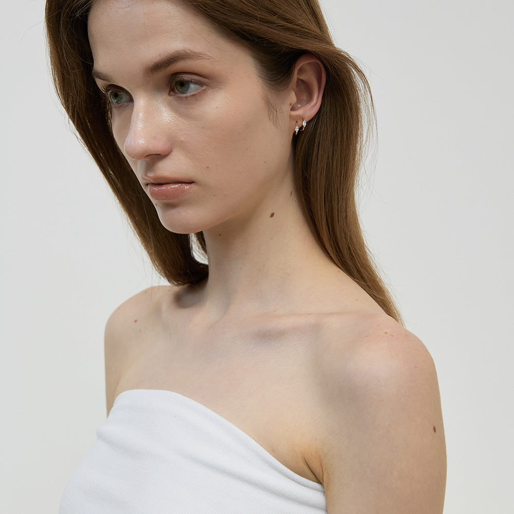 【期間限定 & 受注生産】MARQUISE POINT EARRING