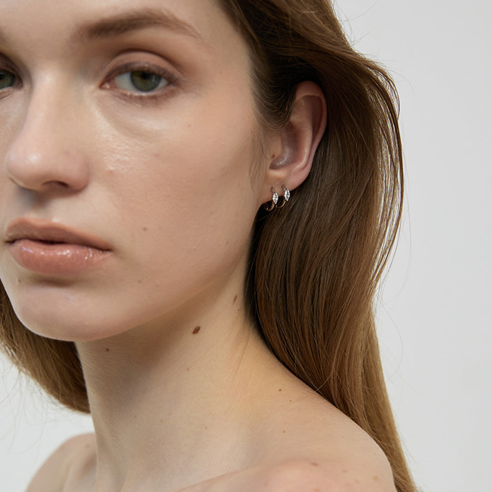 【期間限定 & 受注生産】MARQUISE POINT EARRING