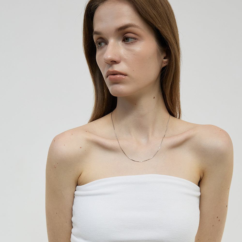 【期間限定 & 受注生産】SNAKE BASIC NECKLACE