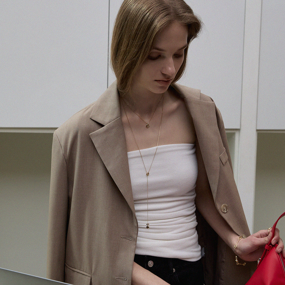 【期間限定 & 受注生産】CONNECT SLIM NECKLACE