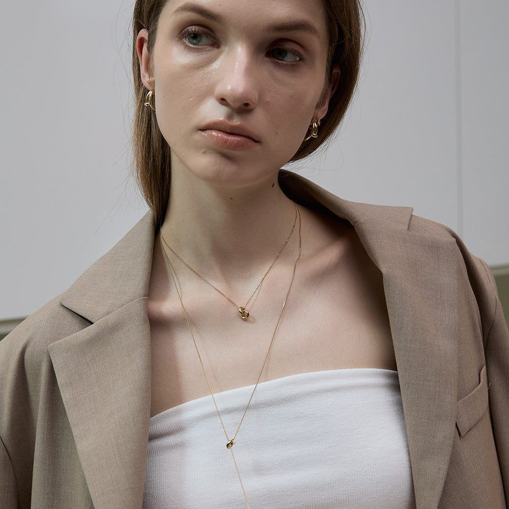 【期間限定 & 受注生産】CONNECT POINT EARRING