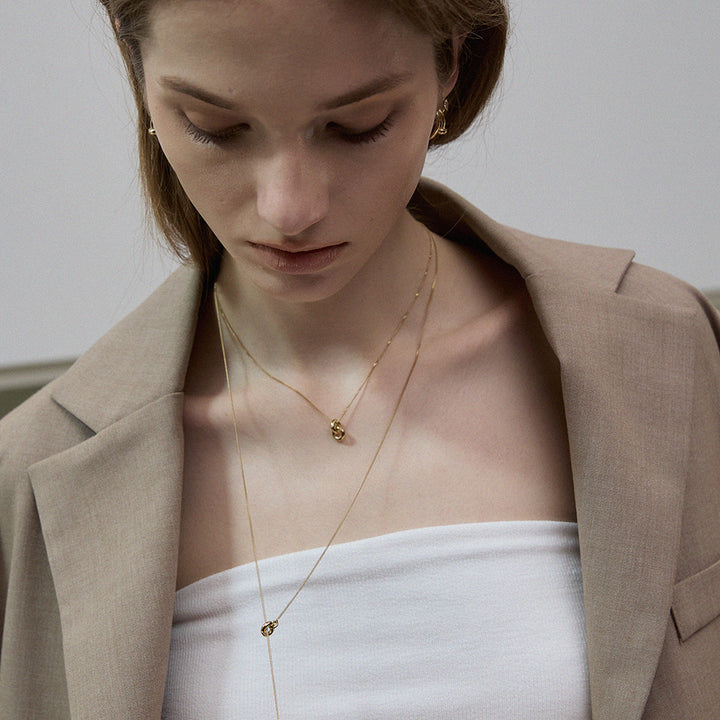 【期間限定 & 受注生産】CONNECT SLIM NECKLACE