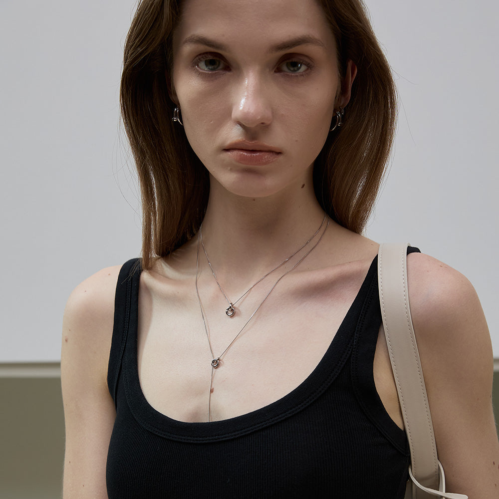 【期間限定 & 受注生産】CONNCET DROP NECKLACE