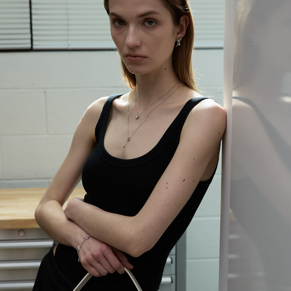 【期間限定 & 受注生産】CONNECT SLIM NECKLACE