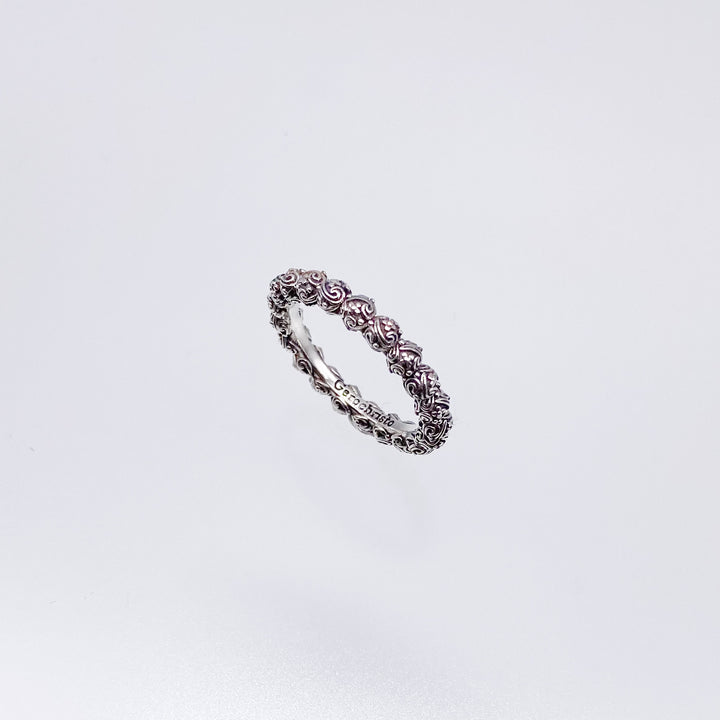 Band ring in Sterling silver_20388