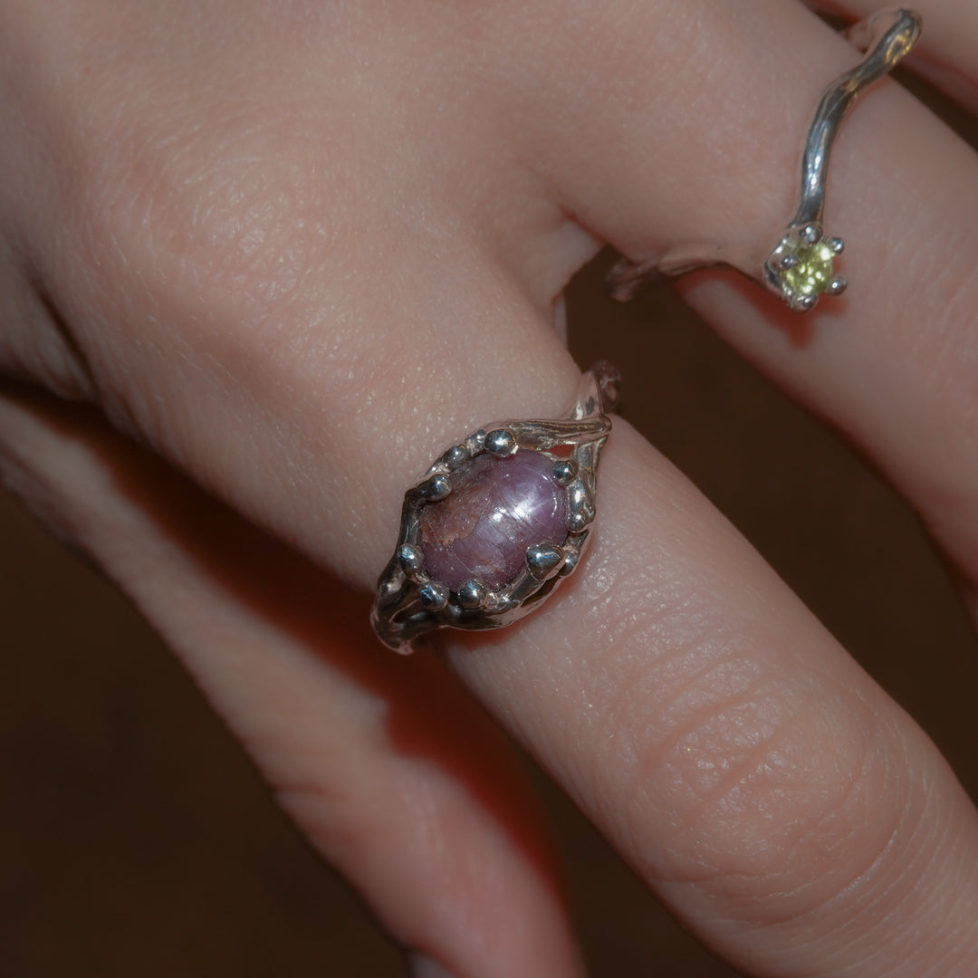 Star Ruby Ring (SAI OOAK Series)