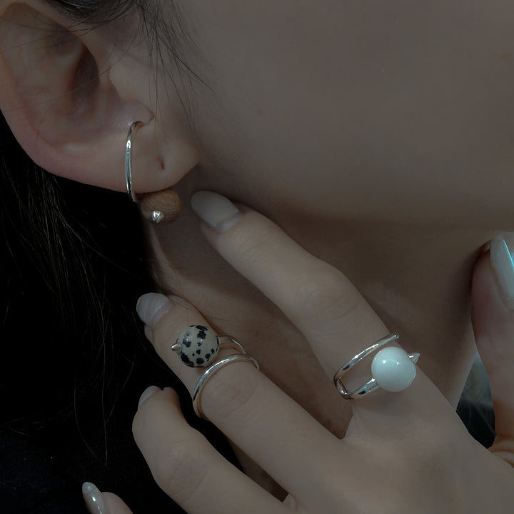 Juniper(D) Earcuff & Ring