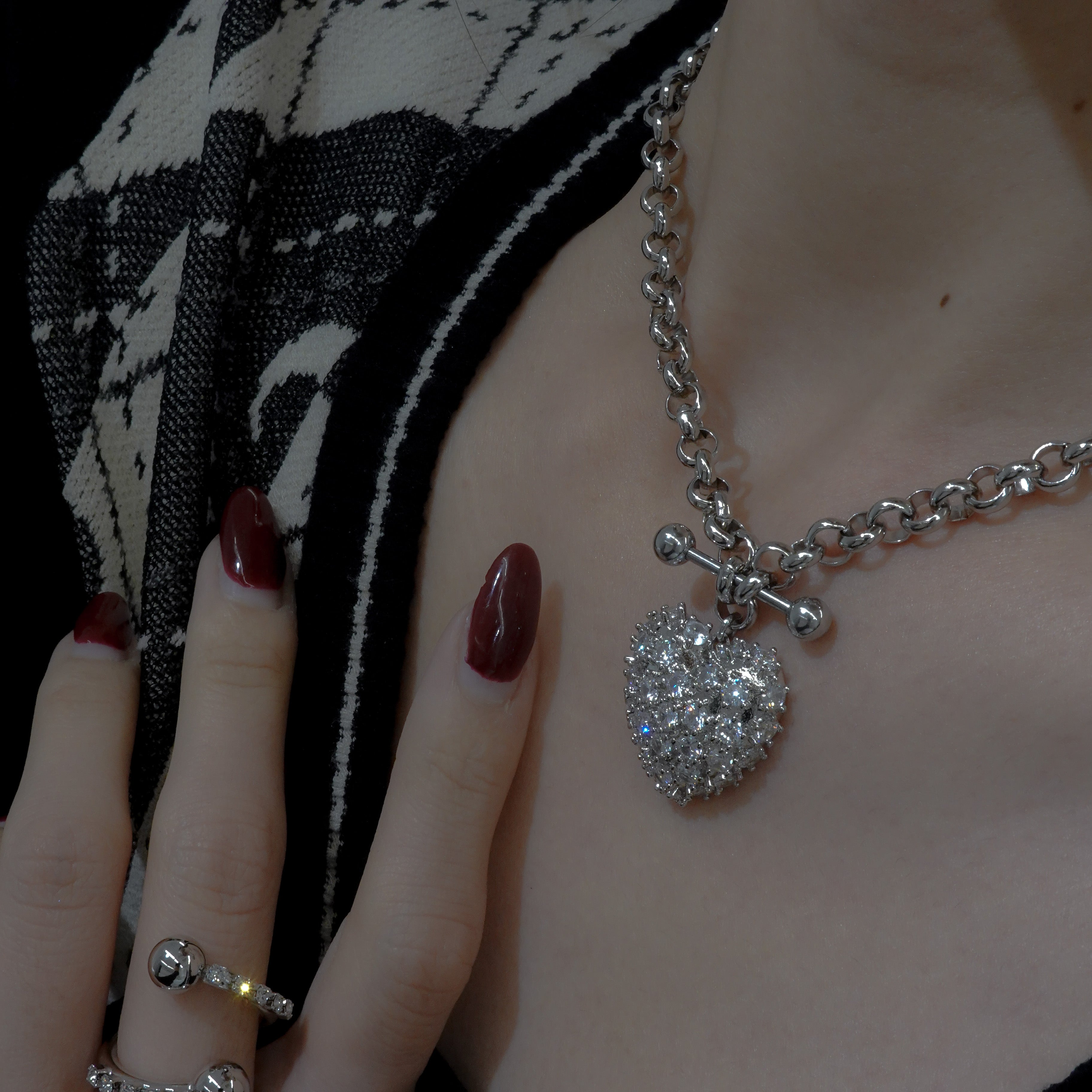 HEART CRYSTAL NECKLACE – unigem