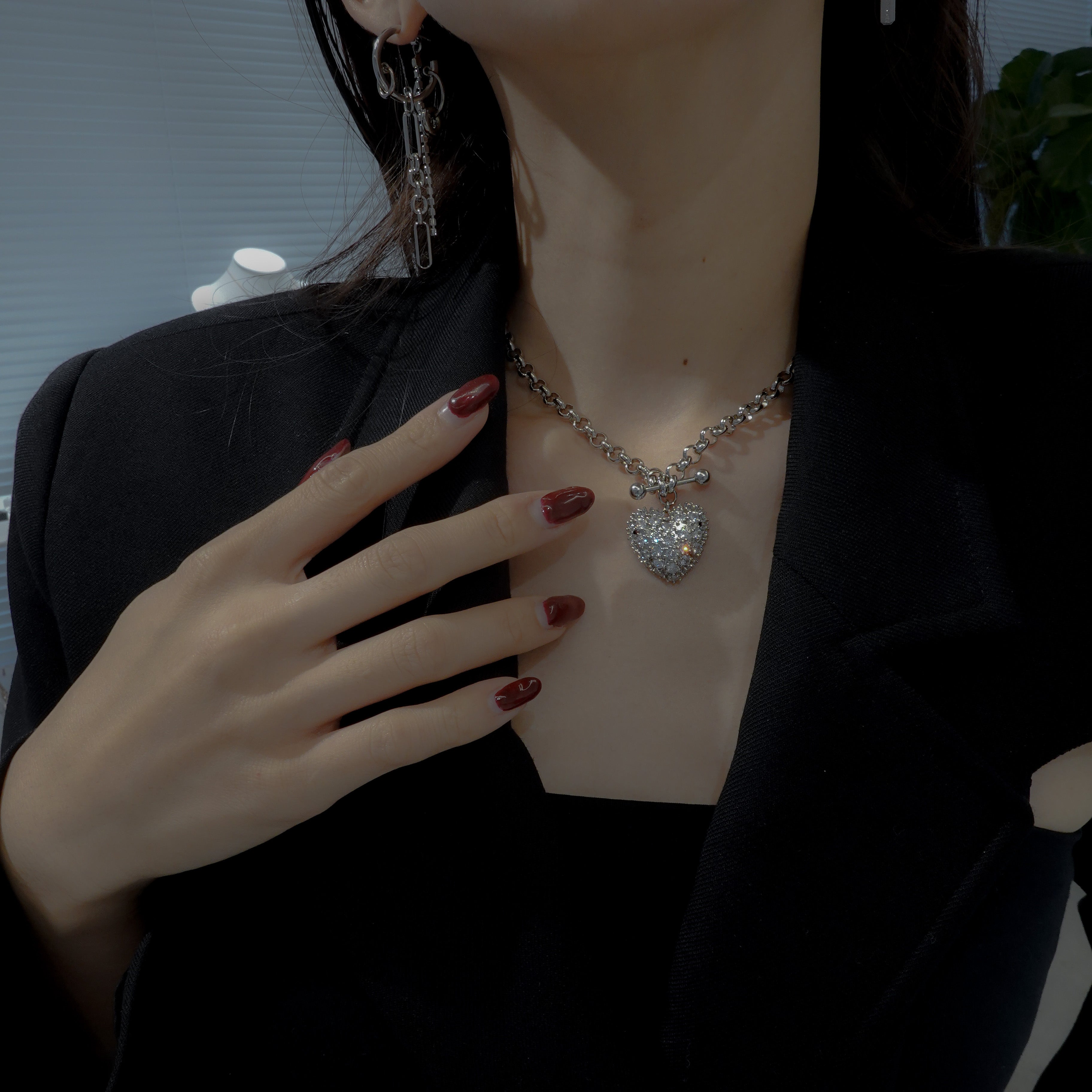 HEART CRYSTAL NECKLACE – unigem