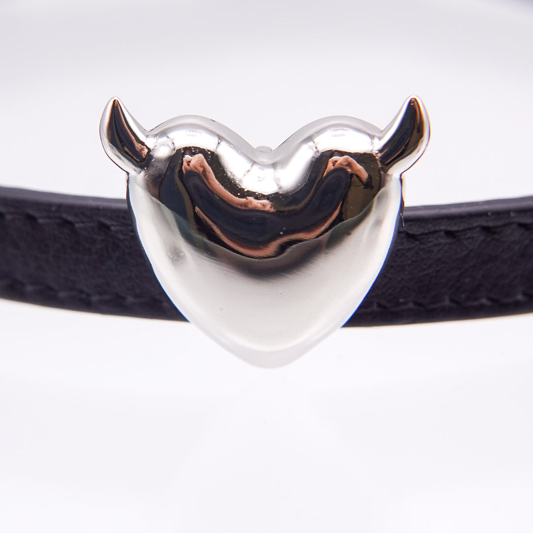 DEVIL LEATHER CHOKER