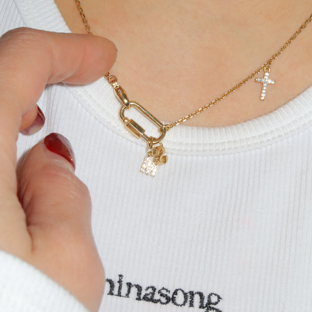 【期間限定 & 受注生産】ESSENTIAL INITIAL NECKLACE