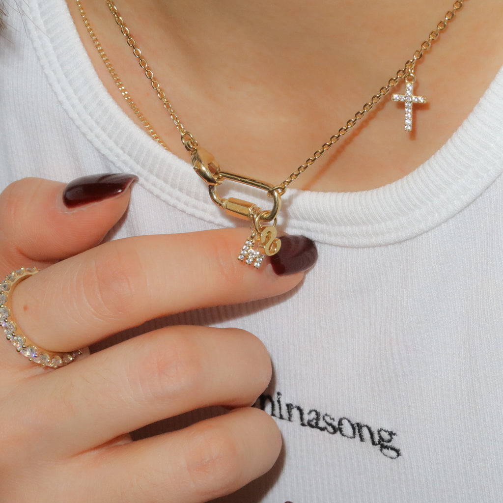 【期間限定 & 受注生産】ESSENTIAL INITIAL NECKLACE