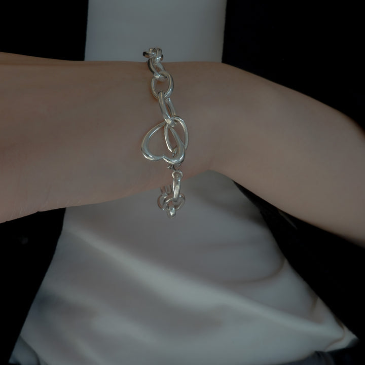 sv925 Heart bracelet