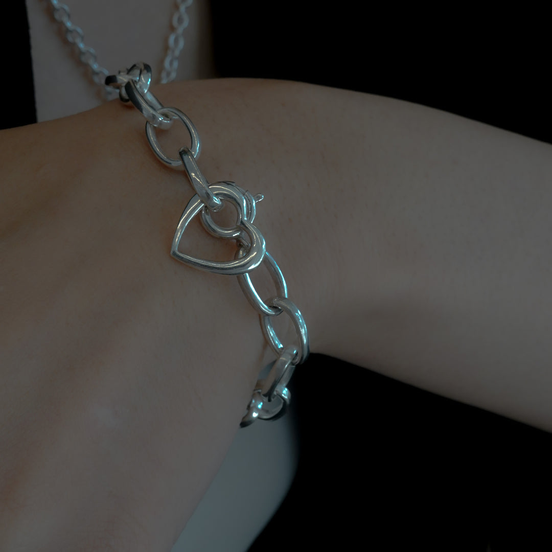 sv925 Heart bracelet