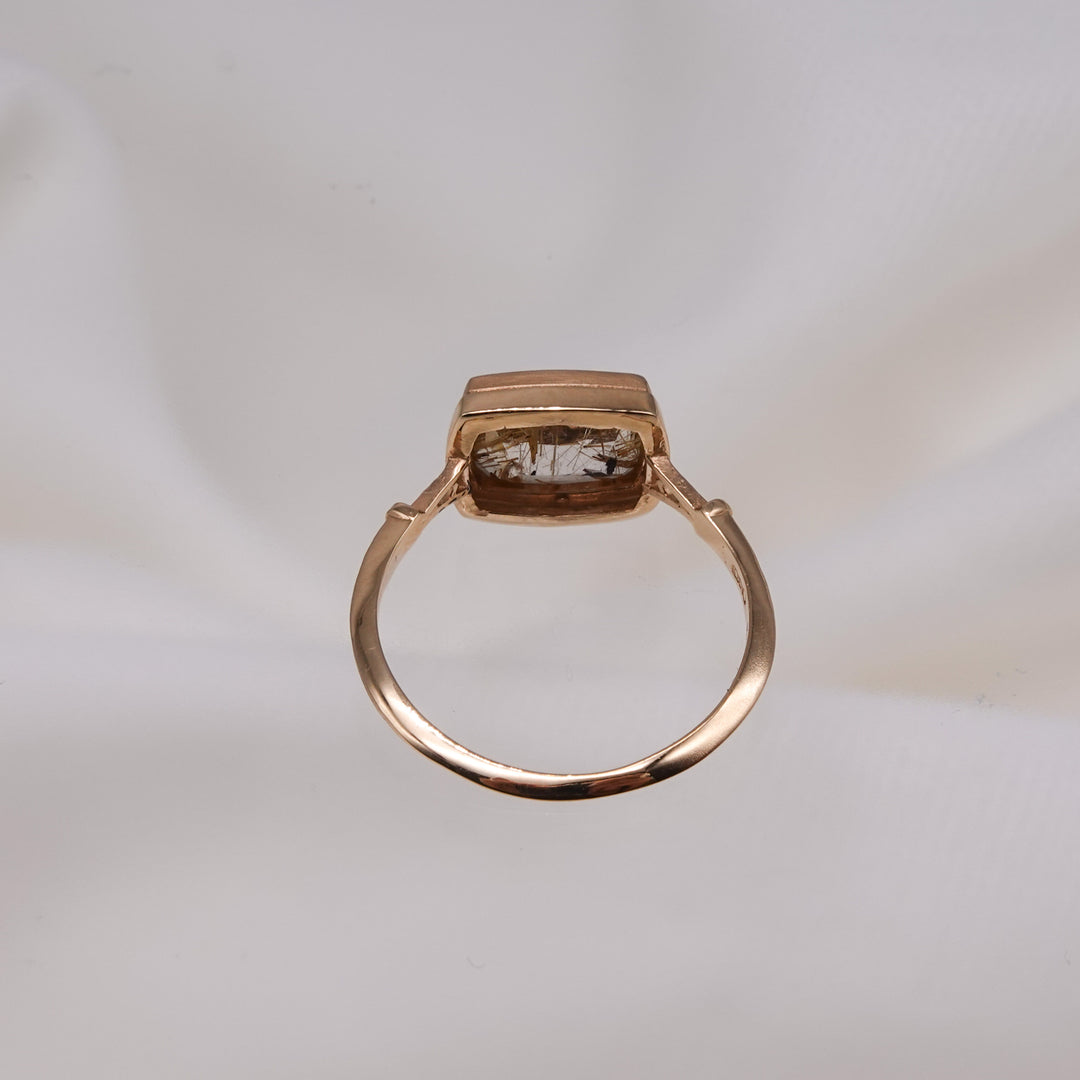 2142 Rutil Quartz Ring