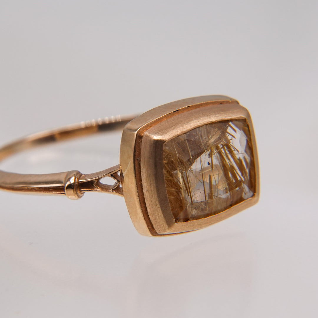 2142 Rutil Quartz Ring