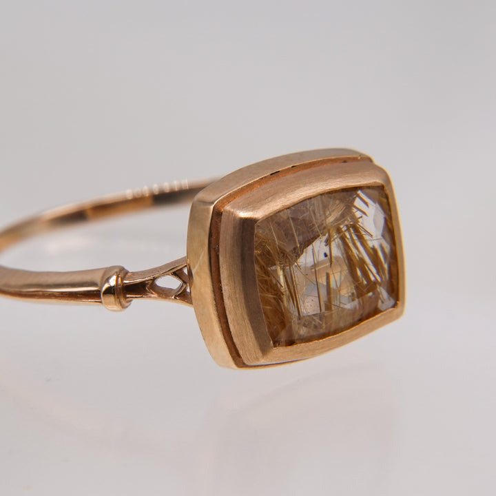 2142 Rutil Quartz Ring