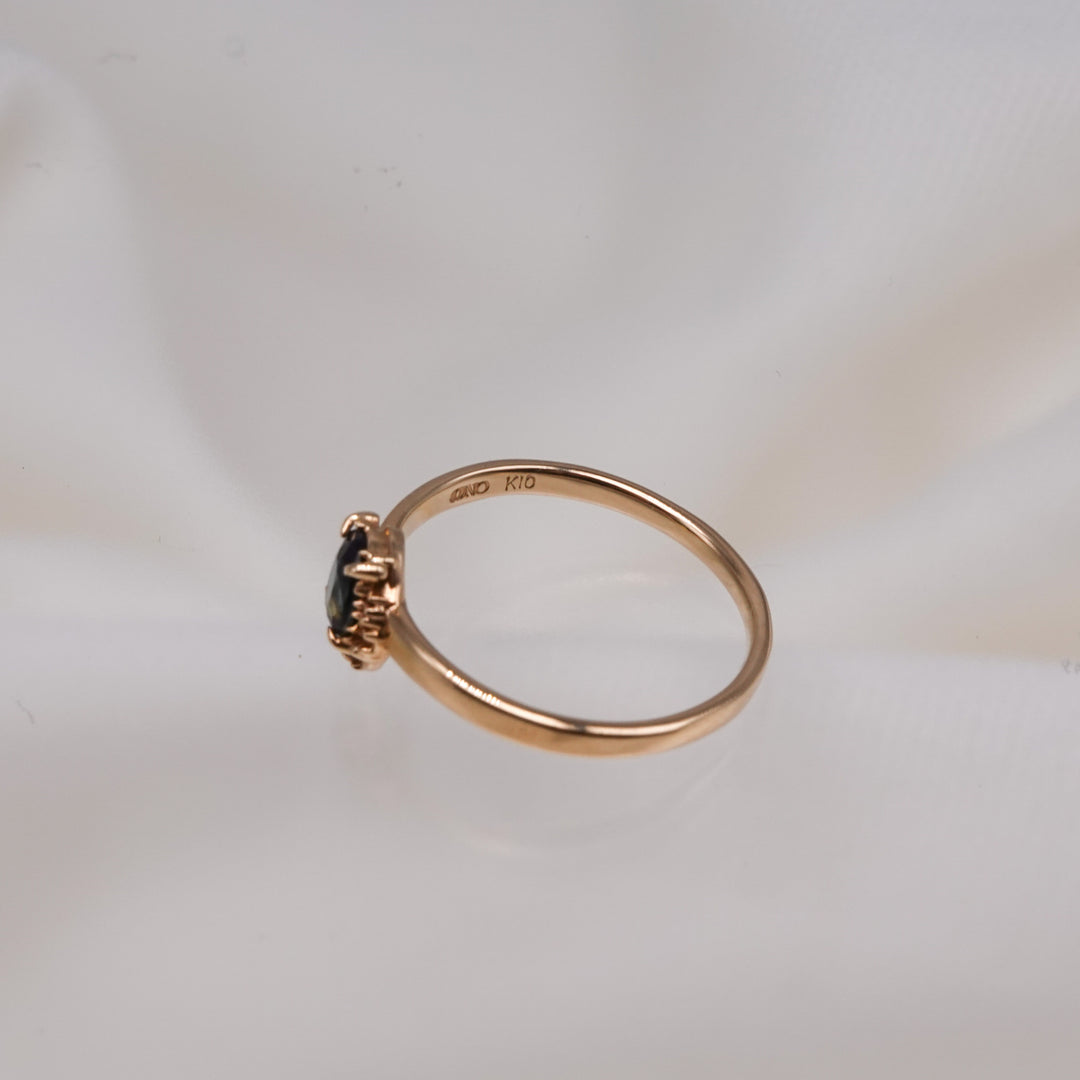 1678 Bicolor Sapphire Ring