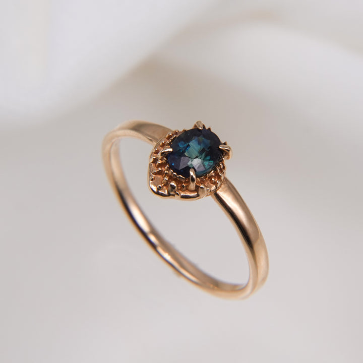 1678 Bicolor Sapphire Ring