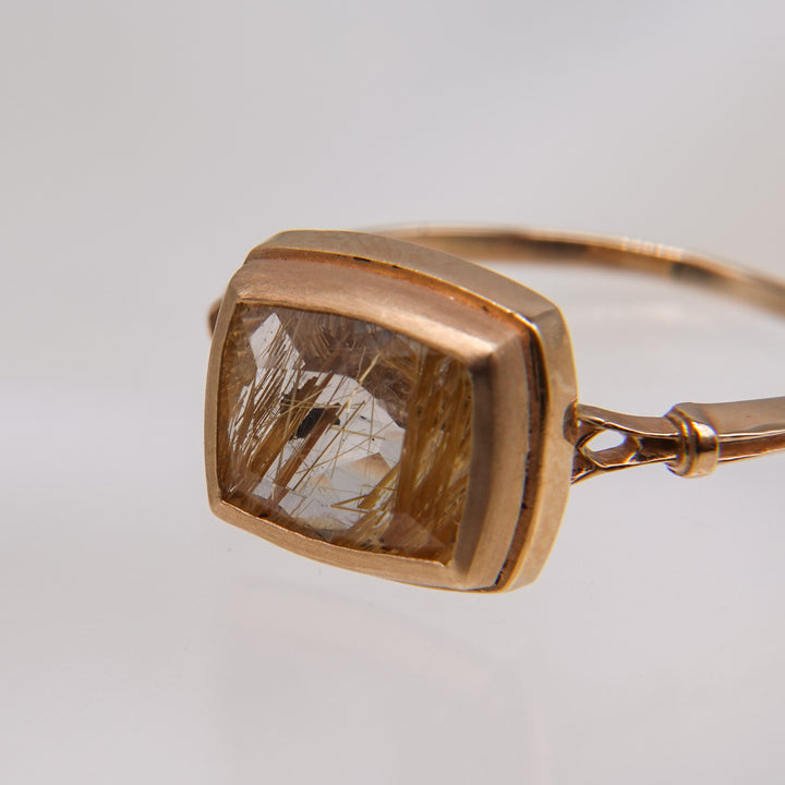 2142 Rutil Quartz Ring