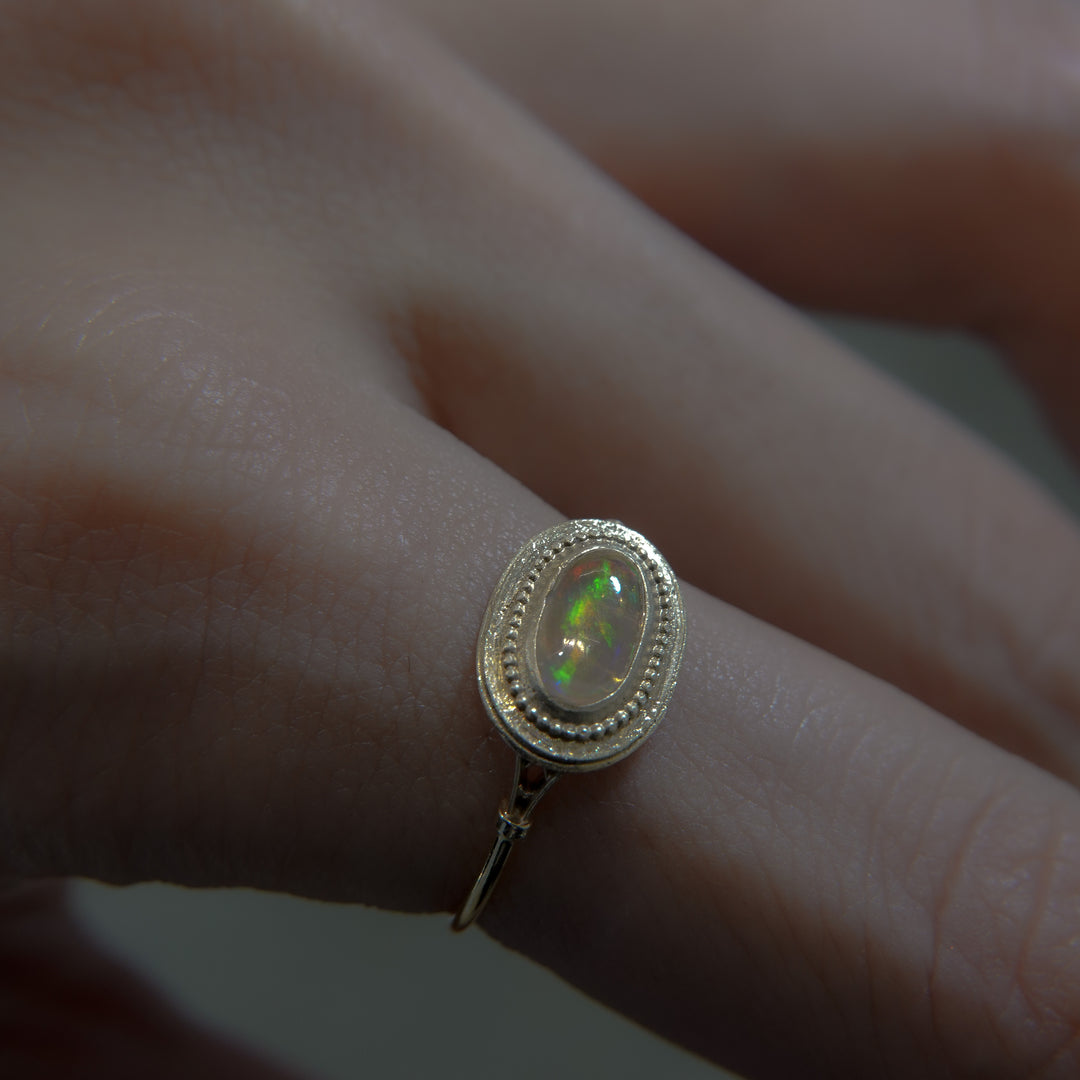 837 Water Opal Ring