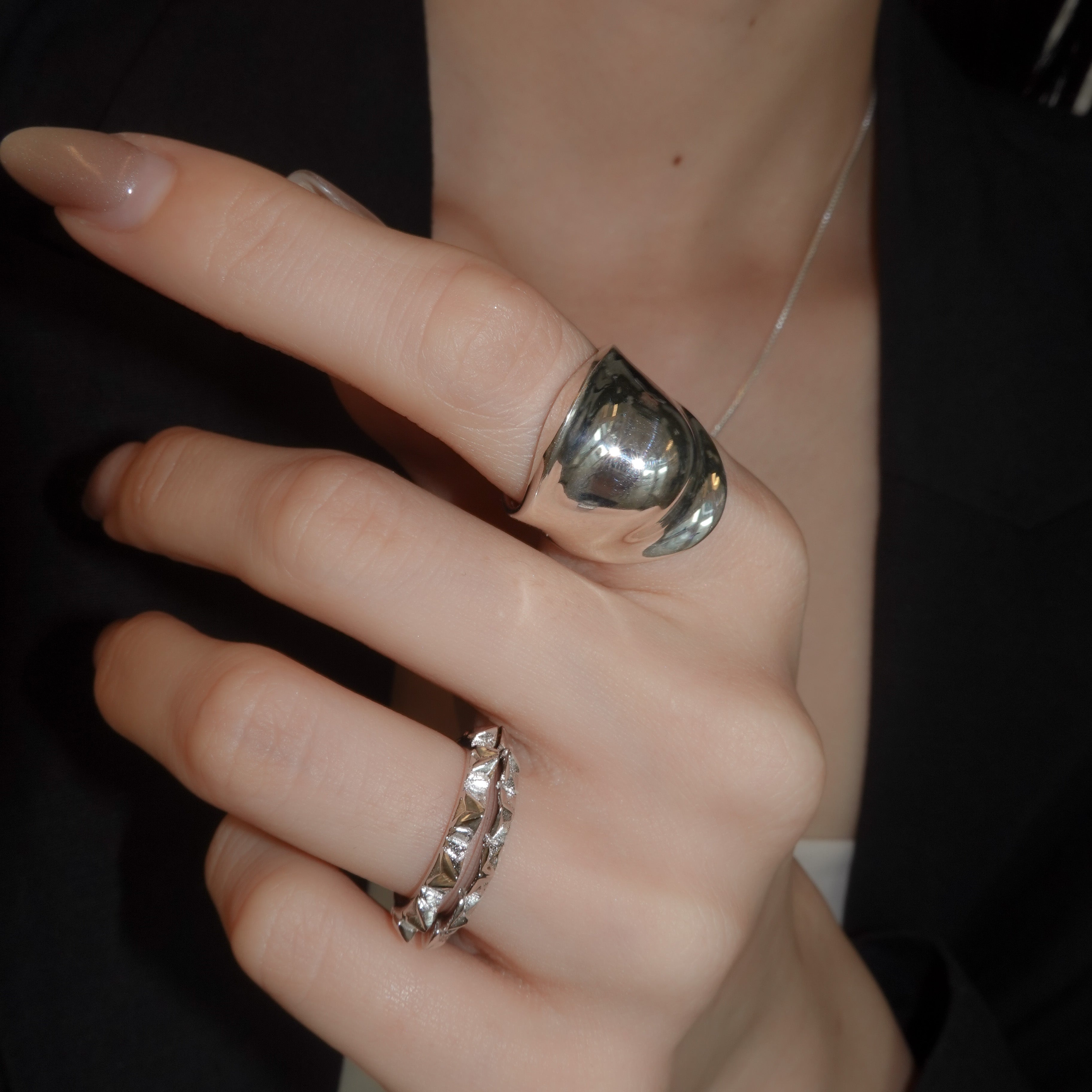 silver925 armor ring – unigem