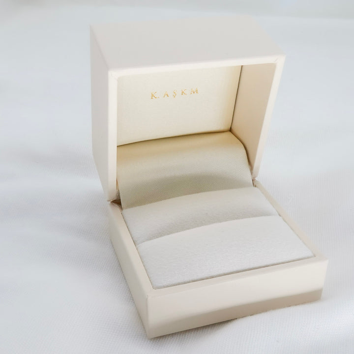 CUDDLE RING_10KWG x Green Amethyst